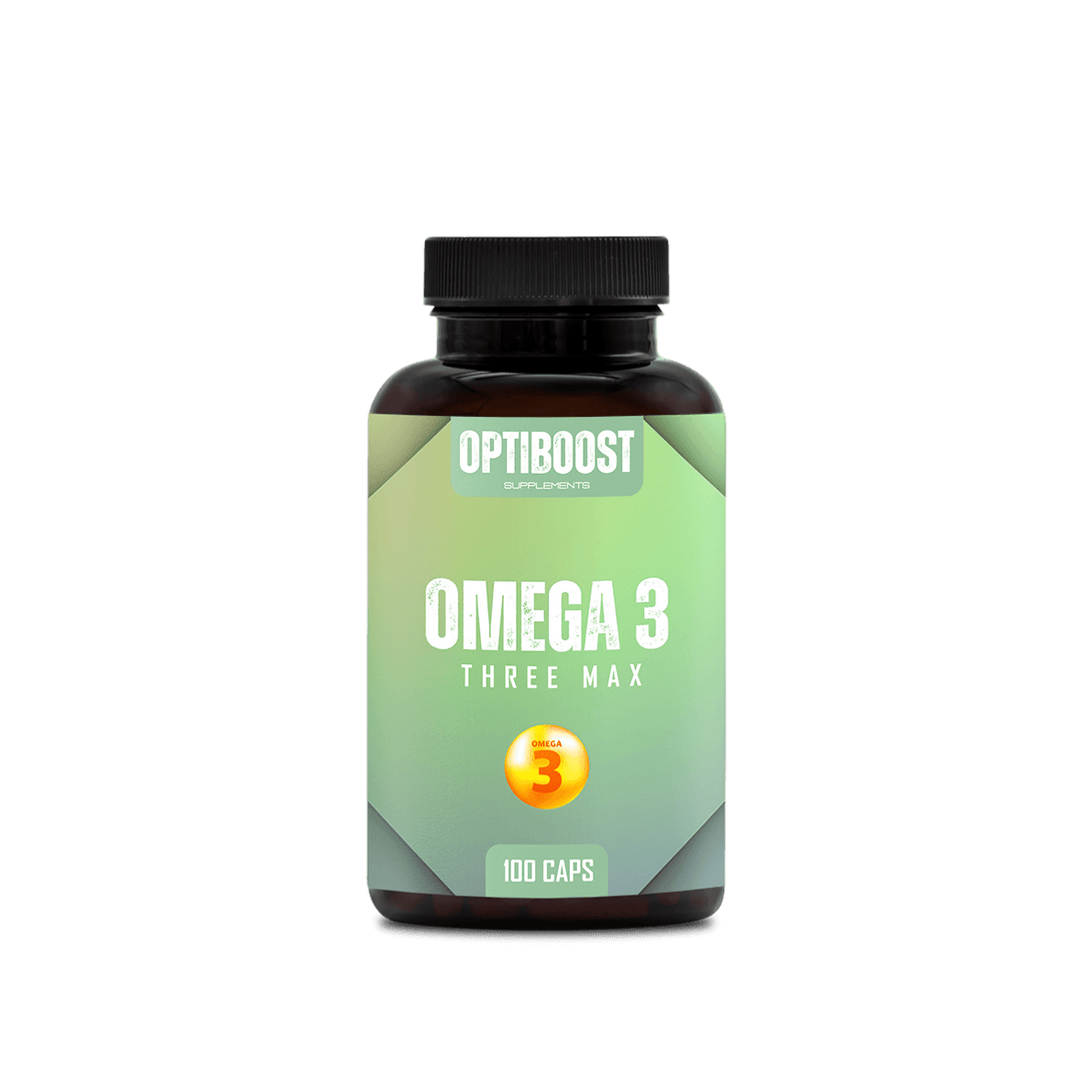 Omega 3 Three Max - 100 Capsules - Optiboost