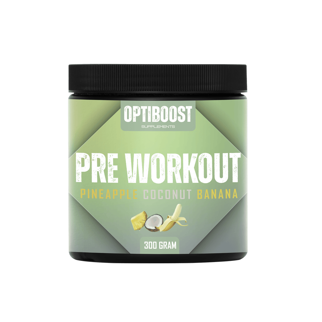 Pre-workout Ananas, Kokos & Banaan - 300 Gram - Optiboost