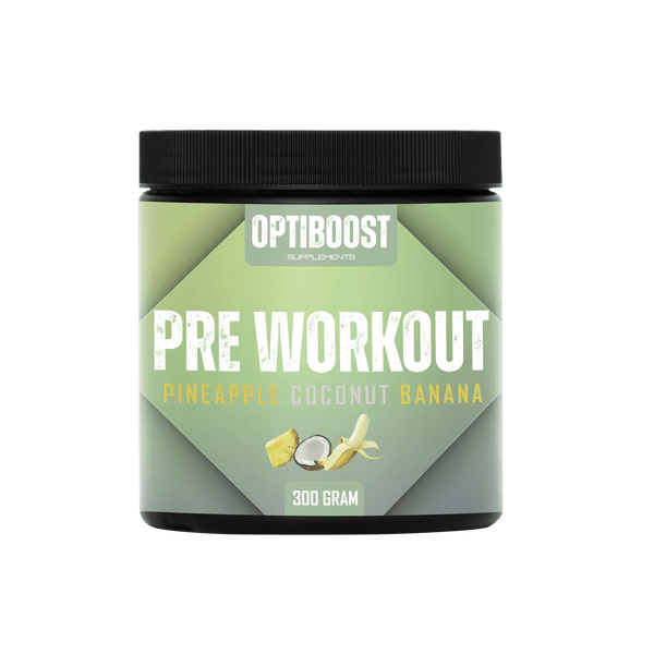 Pre-workout Ananas, Kokos & Banaan - 300 Gram - Optiboost