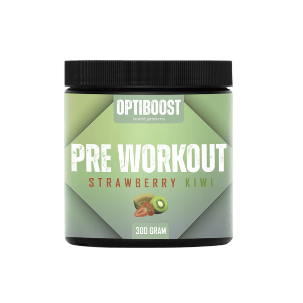 Pre-workout Aardbei & Kiwi - 300 Gram - Optiboost