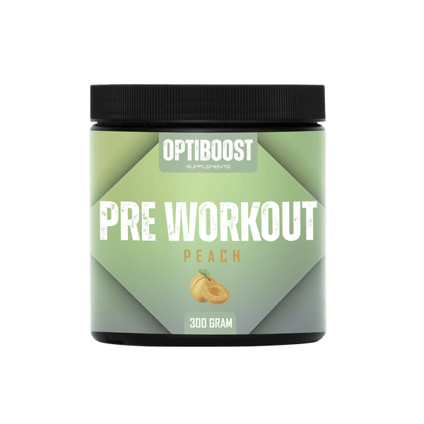 Pre-workout Peach - 300 Gram - Optiboost